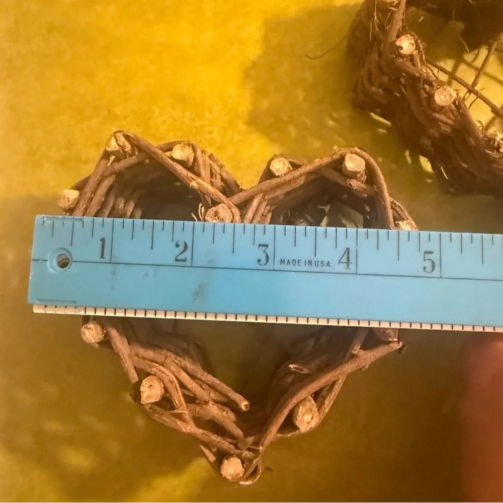 Heart-Shaped Twig Baskets